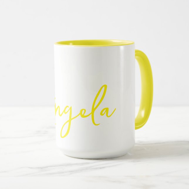Einfach Personalisiert Tasse (VorderseiteRechts)