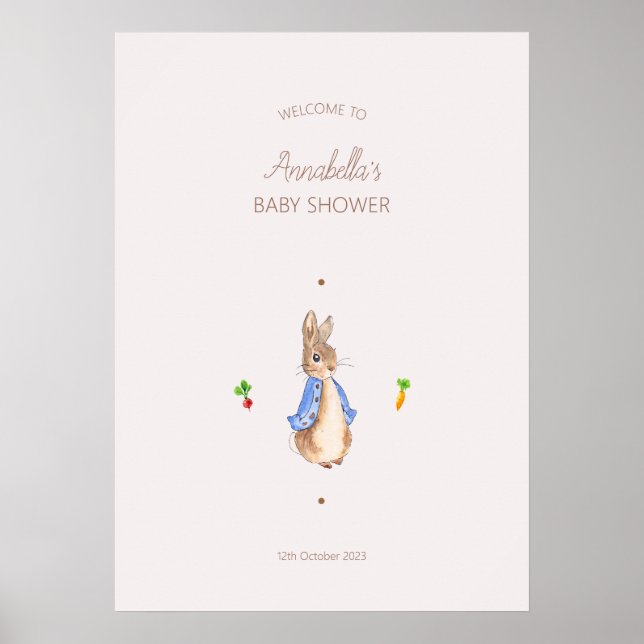 Einfach Peter der Rabbit Poster (Vorne)