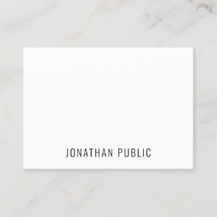 Einfach Professionell Elegant Modern Minimalistisc Visitenkarte