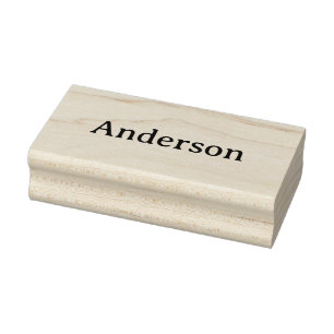 Einfach Professionell Geschäft 1,5" x 3" Gummistempel