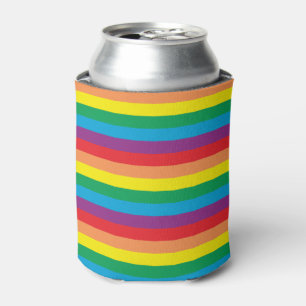 Einfach Regenbogenmuster Dosenkühler