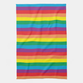 Einfach Regenbogenmuster Geschirrtuch
