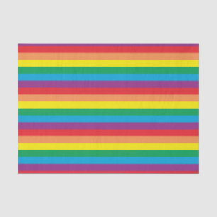 Einfach Regenbogenmuster Seidenpapier