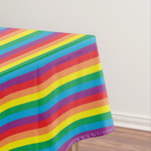 Einfach Regenbogenmuster Tischdecke