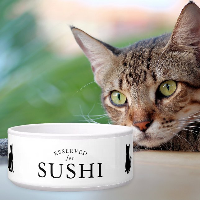 Einfach reserviert für benutzerdefinierte Katze Napf (Von Creator hochgeladen)
