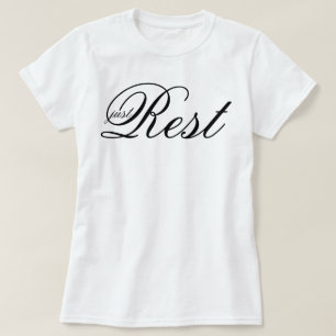 "Einfach ruhen" ästhetisches Soft-Life-Manifestati T-Shirt