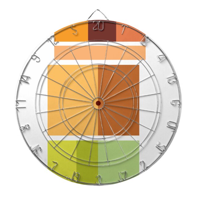 Einfach sauber, modern minimalistisch dartscheibe (vorne)