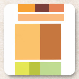 Einfach sauber, modern minimalistisch untersetzer