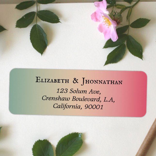 Einfach sauber Stilvoll rosa Gelb & Grün glänzen (Von Creator hochgeladen)