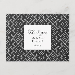 Einfach Schicke Marokkanische Hochzeit Danke Postkarte
