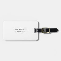 Einfach Schlicht Trendy White Beruflich Creative