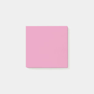 Einfach Schlichte Rosenrosa Post-it Klebezettel