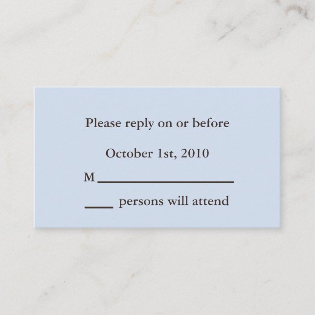 Einfach Schokoladenverpackungskarte Begleitkarte (Vorderseite)