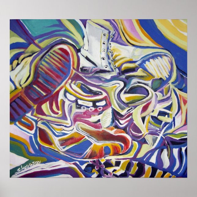 Einfach Schuhe Poster (Vorne)