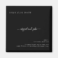 Einfach Schwarze Hochzeit Rette unser Datum