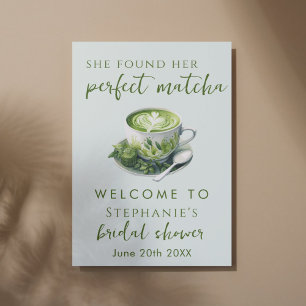 Einfach Sie fand ihr perfektes Matcha-Brautjungfer Poster