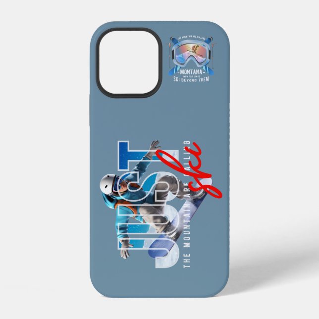 Einfach Ski | iPhone Hülle (Rückseite)