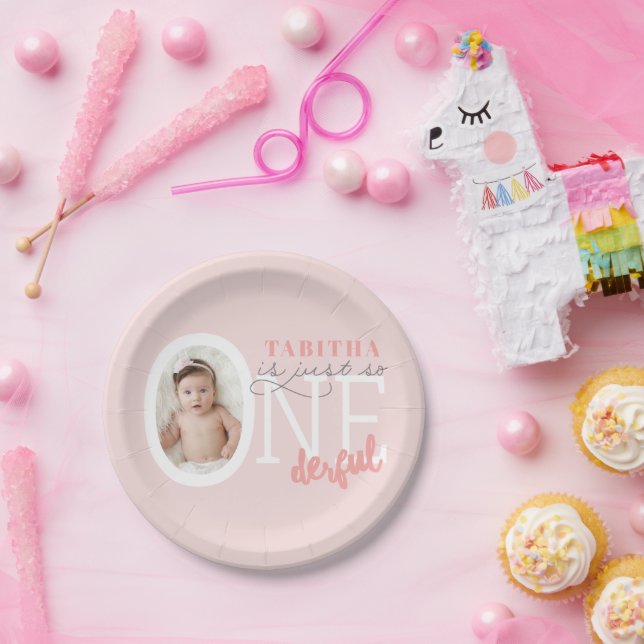 einfach so ONEderful Pappteller (Party)