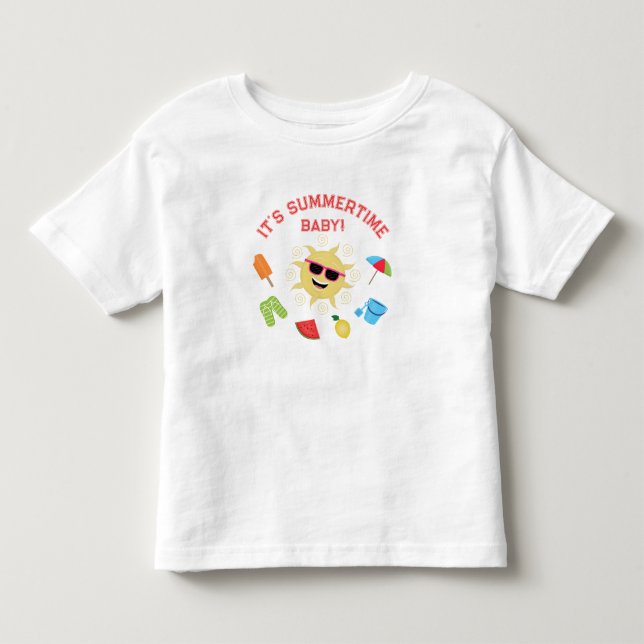 Einfach Sommer Kleinkind T-shirt (Vorderseite)