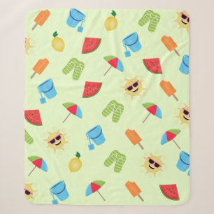 Einfach Sommer Sherpadecke