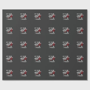 Einfach Spitze Versprechen Halloween Bluthand Kreu Geschenkpapier