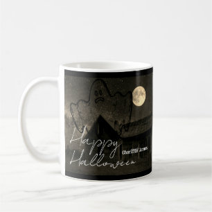 Einfach Spooky dunkle Familie glücklich Halloween Kaffeetasse
