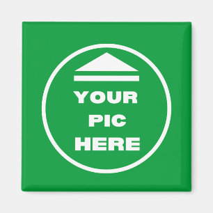 EINFACH! Square Magnet - 2 Zoll - Benutzerdefinier