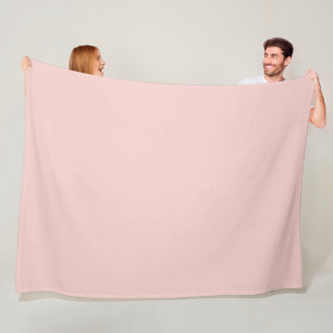 EINFACH STILVOLL MODERN MINIMAL KLASSISCH BLAßROSA FLEECEDECKE