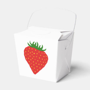 Einfach Strawberry-Gefälligkeitsboxen Geschenkschachtel