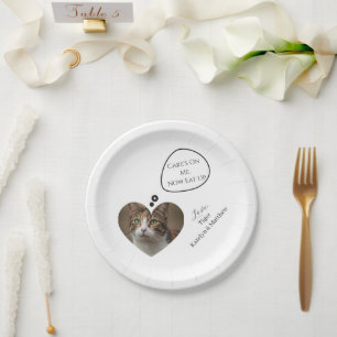Einfach Süß Essen Hochzeit Kuchen Foto Haustier Ka Pappteller