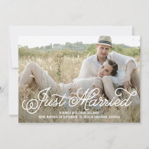 Einfach süße EDITABLE FARBE Hochzeitsankündigung Dankeskarte