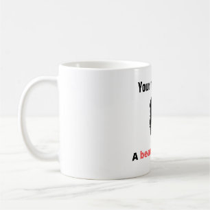 Einfach süße romantische Valentinstag Familie Kaffeetasse