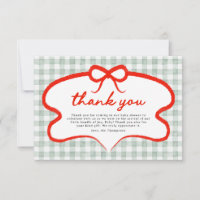 Einfach Süßer Augapfel Baby Shower Gingham