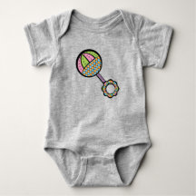 Einfach Sweet Rattle Baby Bodysuit