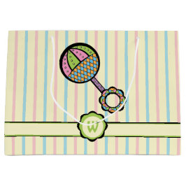 Einfach Sweet Rattle Geschenktasche Große Geschenktüte