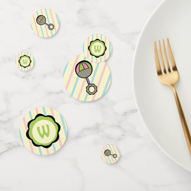 Einfach Sweet Rattle Table Confetti Konfetti (Gruppe)