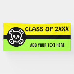 Einfach Symbole - SKULL & BONES + Ihre Ideen Banner