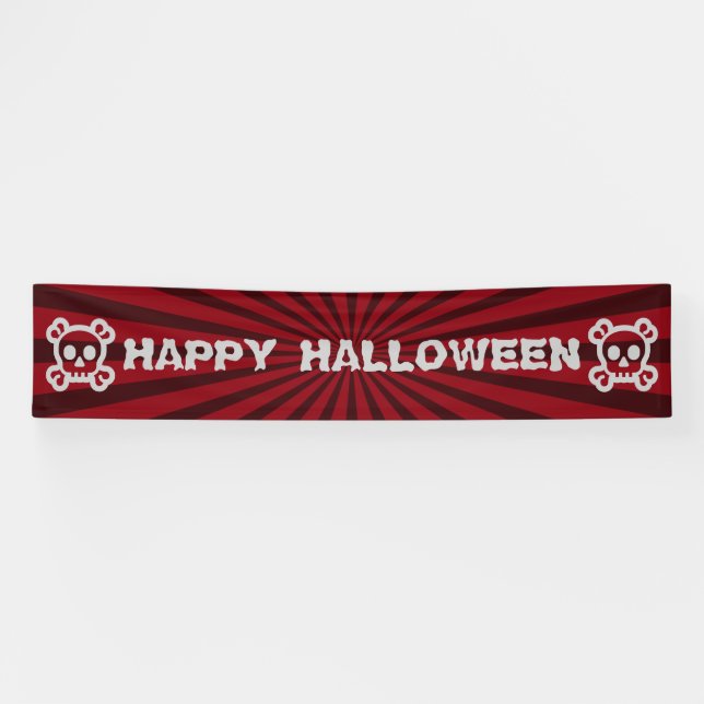 Einfach Symbole - SKULL & BONES + Ihre Ideen Banner (Horizontal)