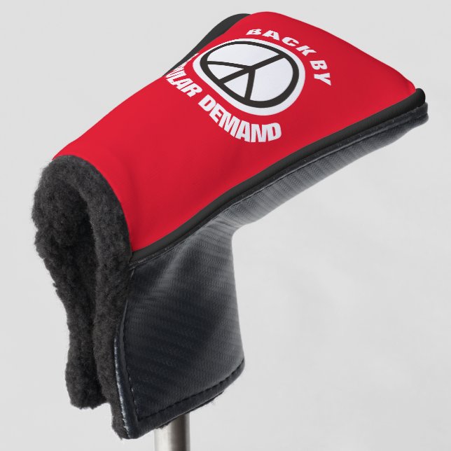 Einfach Symbole / Symbole - PEACE + Ideen Golf Headcover (3/4 Vorderseite)