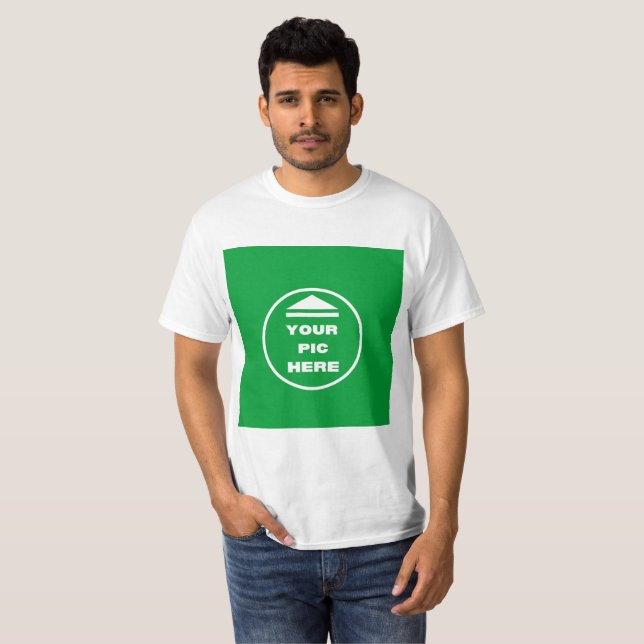 EINFACH! T - Shirt - Weiß - Anpassen (Vorne ganz)