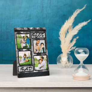 Einfach trendy Eleganter Vater Grau 4 Fotomaterial Fotoplatte