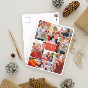 Einfach trendy festlich 8 Foto Collage Weihnachten