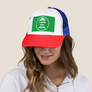 EINFACH! Trucker Hat - Red White Blue - Anpassen Truckerkappe