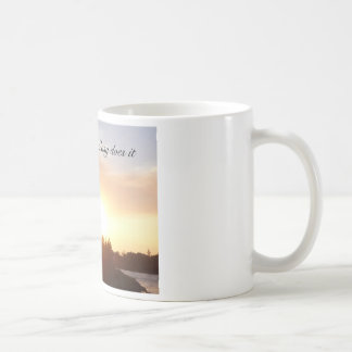 Einfach tut es - Slogan-Tasse mit 12 Schritten Tasse