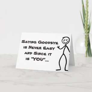 "EINFACH UNBEARBAR" VERLASSEND / ICH WERDE DICH FE KARTE