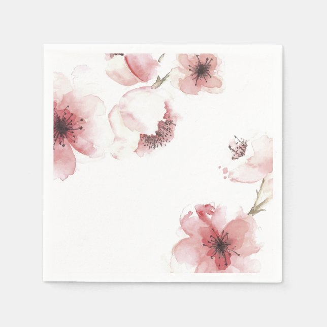 Einfach und dennoch elegant Cherry Blossom | Servi Serviette (Vorderseite)