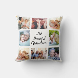 Einfach und elegant| FotoCollage für Oma Kissen