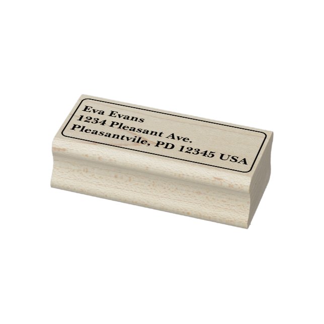 Einfach und elegant gummistempel (Stempel)