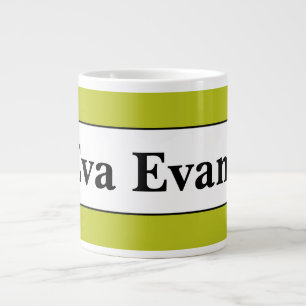 Einfach und elegant Jumbo-Tasse