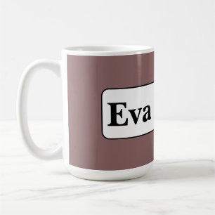 Einfach und elegant kaffeetasse